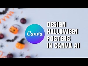 Happy Halloween! Design Halloween Posters Easily with Canva AI