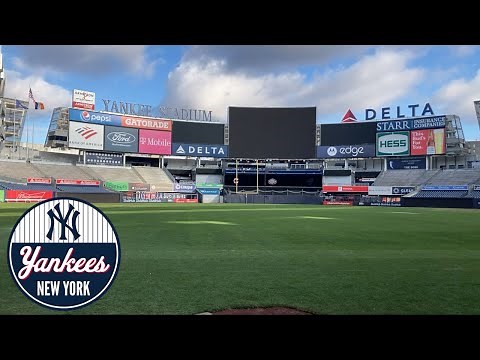 Let's Tour NY Yankee Stadium! Stadium Tour VLOG 2022