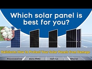 Which solar panels survived & How to protect your solar system in the next hailstorm #smartsolar
