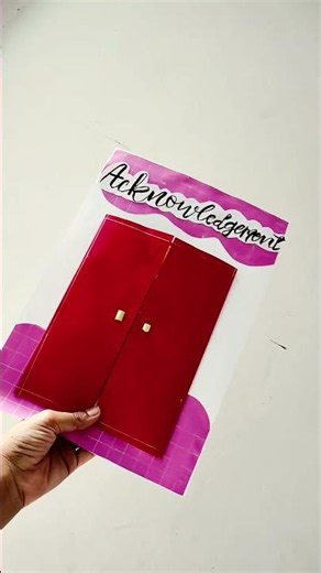 Easy Ideas for project Acknowledgement#schoollife #projects