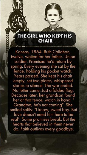 The Girl Who Kept His Chair