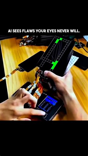 Tech || Science Facts || How it works on Instagram: "Your phone screen was judged before you ever touched it. Before a smartphone display is approved, it goes through AI-powered machine vision inspection that’s far more precise than the human eye. High-resolution cameras combined with perfectly controlled lighting scan each screen from multiple angles in milliseconds. Advanced algorithms check for defects most people would never notice: dead pixels, micro-scratches, uneven brightness, color blee