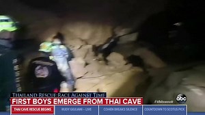 262K views · 3.4K reactions | NOW ON THIS WEEK: James Longman is on the ground in Thailand with the latest on the ongoing rescue effort to retrieve boys from cave: "This is moving a lot quicker than anyone anticipated." https://abcn.ws/2KJsSg7 | ABC News | Facebook