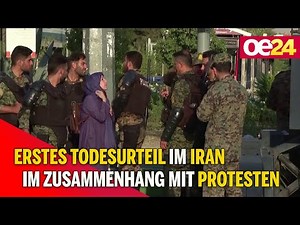 Erstes Todesurteil im Iran im Zusammenhang mit Protesten
