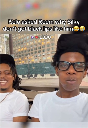 Why Does Silky Have Lighter Lips? — Reem & Kelo Funny Reaction