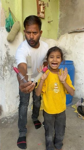 😂#Yeh Lo Hamara injection 💉😂￼#shorts #anaya #funny #comedy #cute #cartoon #pranks #memes