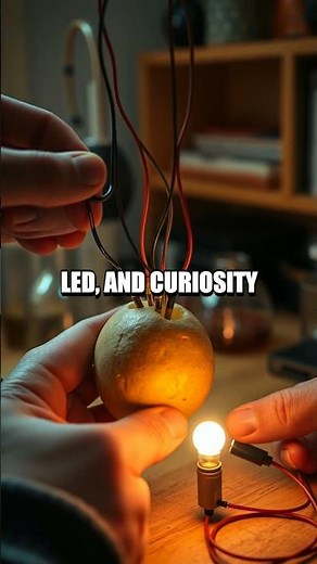 Potato Power Plant LED A Safe At Home Battery Experiment