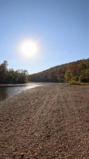 This is Sam A Baker state park and the St Francis River. This water was actually pretty warm. Typically this place is packed. This stream is located in Patterson, Missouri. #showmecreeks #river #nature #Missouri #stfrancisriver #samabaker #park | Show Me Creeks