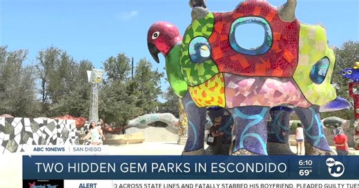Two hidden gems of Escondido: Massive historic park and tactile art exhibit