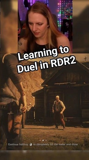 Learning to Duel in Red Dead Redemption 2 #firstplaythrough #rdr2