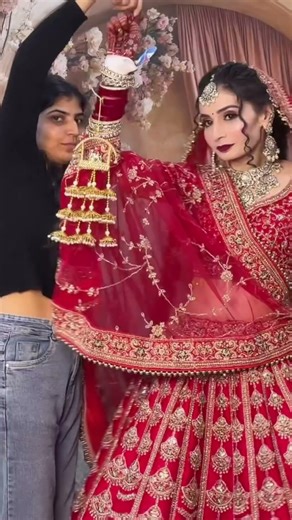 My beautiful bride Neelu @Sakshisainimakeover #reels #bridalmakeup #youtubeshorts #makeupartist