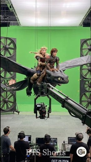 They Actually Built Toothless..Behind The Scenes of How To Train Your Dragon 2025 #dreamworksdragons