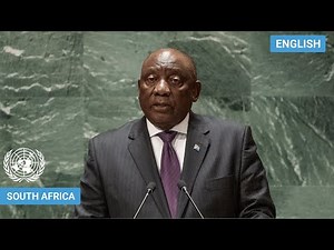 🇿🇦 South Africa - President Addresses United Nations General Debate, 78th Session | #UNGA