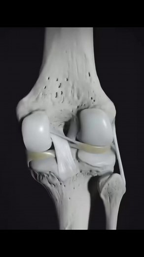 In this knee joint animation you see the dynamic motion of the menisci and the well-known anterior and posterior cruciate ligaments.These ligaments need to be exercised and stretched regularly to prevent injuries and chronic pain. Luckily this is simpler than it sounds. A simple 15 minute daily routine can do wonders. #kneepain | Drjustine9 | Facebook