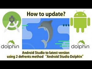 How to update Android Studio to latest version using 2 defrents method |Android Studio Dolphin|