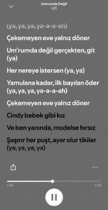 Uzi Umrumda Değil - Şarkı Sözleri ve Anlamı