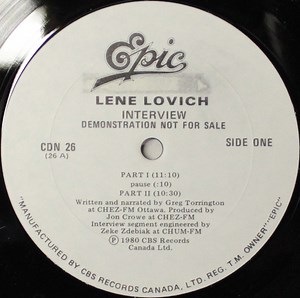 Lene Lovich - Interview