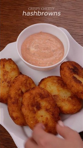 Crispy Cheesy Hash Browns 🥔🧀 So Delicious!