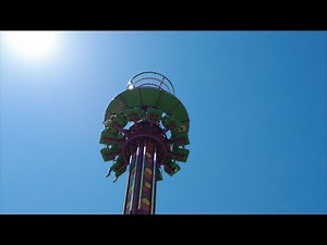 Sky Velocity Drop & Twist Tower at The Funplex Myrtle Beach On-Ride POV in 4K