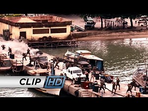 The Expendables (2010) - 'Dock Explosion'