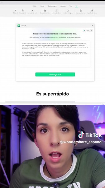 Generación Rápida de Mapas Mentales con EdrawMind