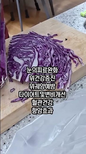 적채(적양배추)의효능