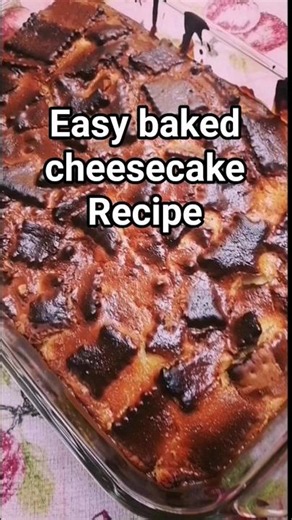 *Easiest baked cheesecake recipe**