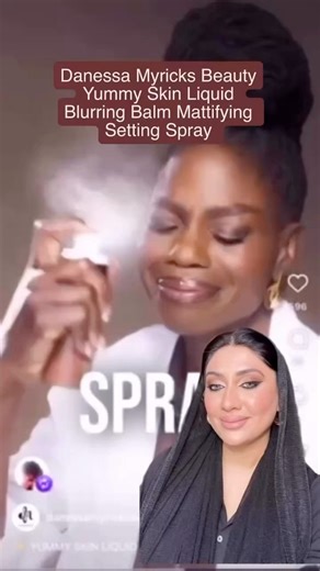 DANESSA MYRICKS BEAUTY Yummy Skin Liquid Blurring Balm Mattifying Setting Spray ✨ • 📌 SAVE IT FOR LATER 📌 #danessamyricks #settingspray #bonusesmonetization #facebookreelsviral #fypシ #reelsinstagram #foryoupage #FacebookBonus #makeupartist #bonus #productreview #saveforlater #makeuptutorial #beautyinfluencer #munamk | Muna Pro Artistry