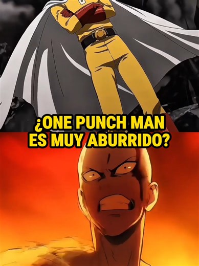 ¿ONE PUNCH MAN ES ABURRIDO?#Shorts