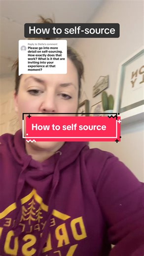 Replying to @Stella self-sourcing is a relationship you build with yourself where you teach your nervous system it is safe to stay #nervoussystemhealing #identityshifting #consciousness #wholeness