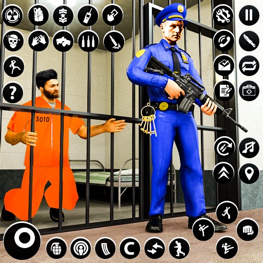 Prison Escape Police Car Chase: Jail Break Mission, Cop Pursuit Driving Game
