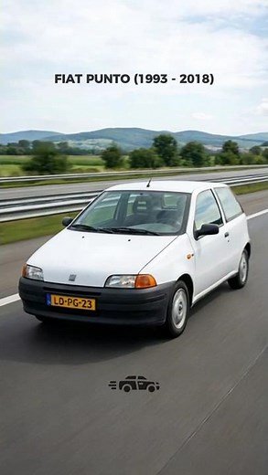 The Evolution of FIAT PUNTO (1993 - 2018)
