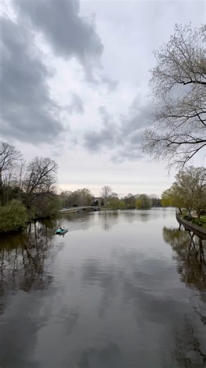 We finished our walking tour in Hamburg by the Alster! #germany #travel #walkingtour4k #hamburg #hh