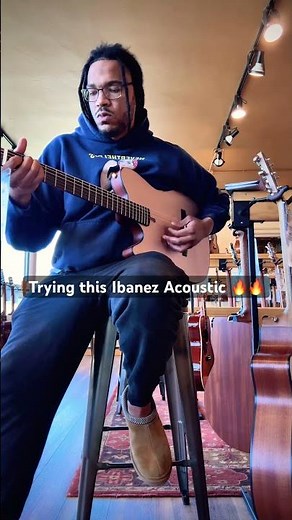 Ibanez FRH10N Thinline nylon acoustic quick demo #guitarmusic #music #guitarsongs #ibanez #fypage