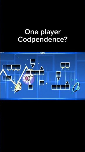 one player codependence? #geometrydash #gd