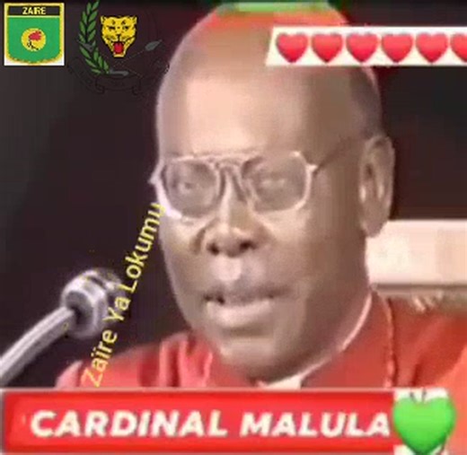 Notre Cardinal MALULA, to kanisi yo lisusu mokolo mwa lelo. 🌹🙏🏾❤️ Bolingo ya Zaïre suka te. Bon Dimanche bana mboka. ~"Samy" Lihau Abilinda, le No12 ya ba Leopards. 🫶🏾 | Republique Du Zaire.