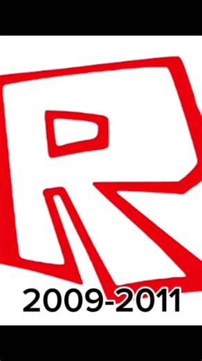 EVOLUCION LOGO DE ROBLOX 2004-2025 #roblox #evolución #logo #shorts