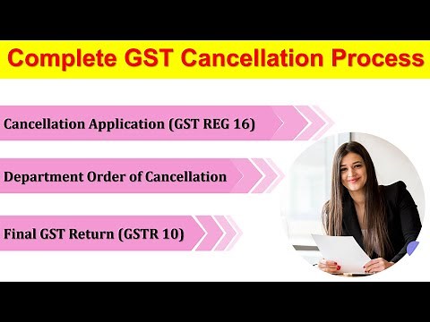 GST Cancellation Process | How to surrender GST | How to file GST REG 16 | GST Number Surrender