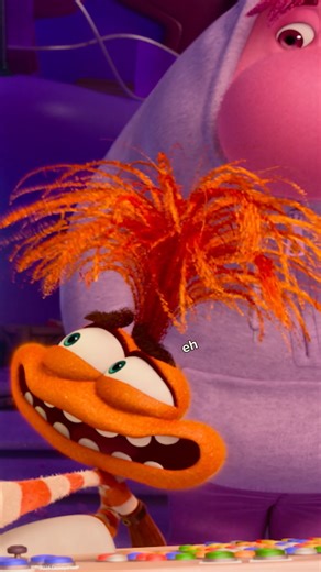 She’s here and trying to make a good impression, meet Anxiety 🧡 Inside Out 2 is in cinemas now! | Disney