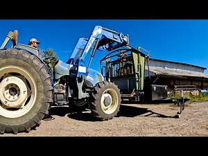 Getting My Old Squeeze Chute Ready to Sell!