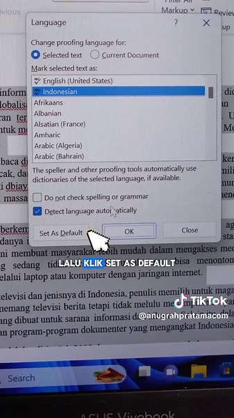 Cara Cek Typo di Microsoft Word dengan Mudah