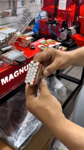 Cigarette production process inside the factory ☠