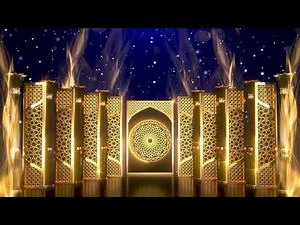 arabic ornament background 4k loop 2025 || Islamic Background Free Video sufi Background #vjloops4k