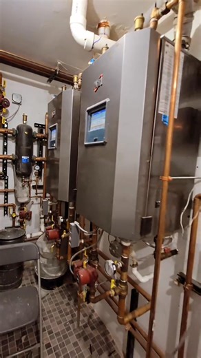 Check out the craftsmanship of this legendary boiler room rigged up to perfection plumbingjourney #plumber #plumbing #boiler #boiler #boilerroom | plumbingjourney