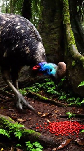 This Bird Looks Like It Time-Traveled From Jurassic Era 😲#4k #wildlife #birds #nature #shorts