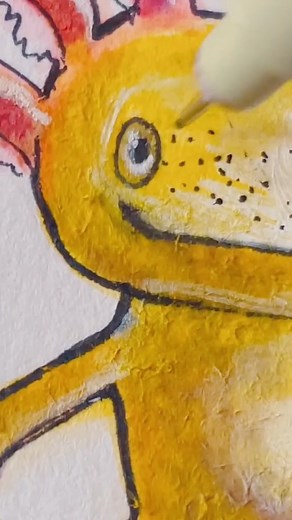 How to Draw an Axolotl #axolotl #salamander #amphibian #drawingtutorial #howtodraw #drawing #art #artist #reelsfb #foryou #viral | CrescentArts