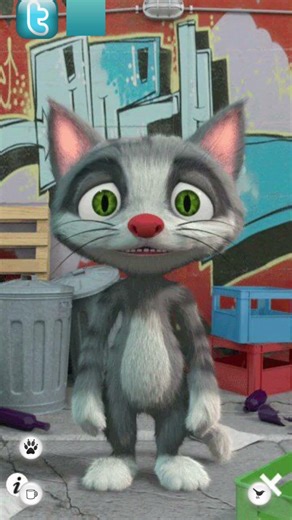 Talking Cat Android Port - Gameplay for @TalkingPongPigOldGames