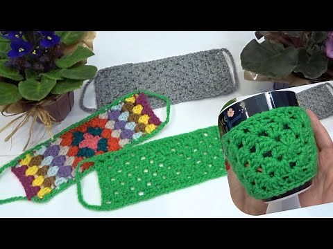 Easy Crochet Mug Cozy Step by Step Tutorial | Beginner Friendly