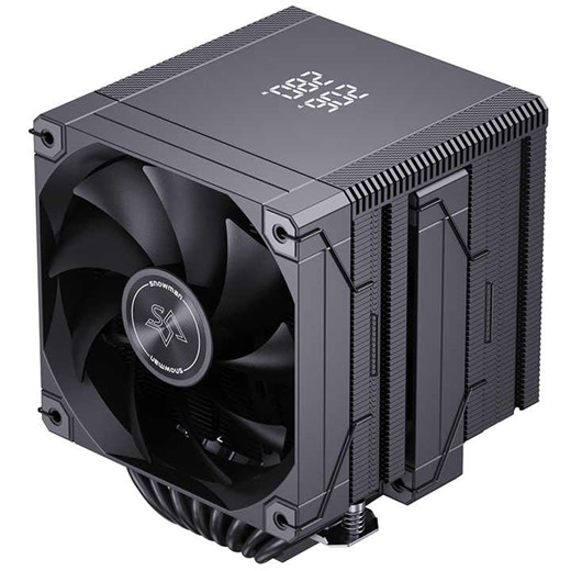 SNOWMAN  CPU Air Cooler Dual Tower Processor Cooler Radiator Temperature Digital Display CPU Cooler LGA1851 1700 1366 AM5 AM4