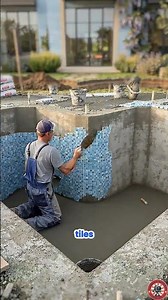 Satisfying Heart Shape Pool Build Timelapse | Minimalist Pool Build Timelapse in the Backyard #pool